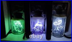 Disney Haunted Mansion Host A Ghost Spirit Jars 3 Hitchhiking Ghosts BUNDLE