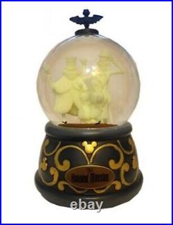 Disney Haunted Mansion Musical Snow Globe Hitchhiking Ghosts New In Box Rare HTF