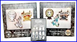 Disney Haunted Mansion Pin Set EXTREMELY RARE White Out Enamel Pins 2022 Leota