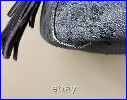 Disney Haunted Mansion Purple Lining Dooney & Bourke Satchel Handbag Used
