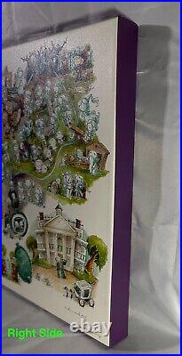 Disney Haunted Mansion giclée print Welcome Foolish Mortal by Katie Cook LE COA