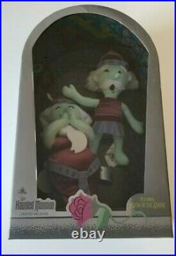 Disney Limited Release Plush Haunted Mansion Glow In The Dark Opera Singers