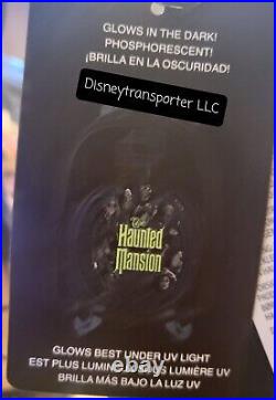 Disney Parks 2022 Haunted Mansion GLOW IN THE DARK Loungefly Backpack New