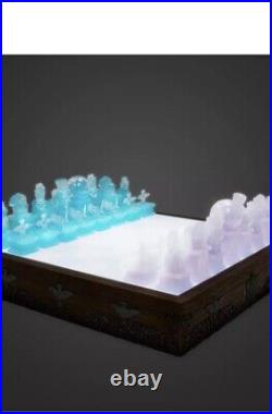 Disney Parks 2022 The Haunted Mansion Light Up Chess Set Leota Hatbox Ghost NIB