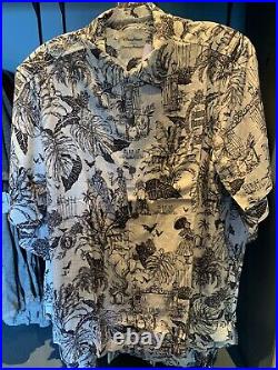 Disney Parks 2022 The Haunted Mansion Shirt Tommy Bahama Size 3XL