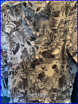 Disney Parks 2022 The Haunted Mansion Shirt Tommy Bahama Size 3XL