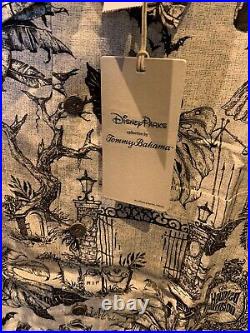 Disney Parks 2022 The Haunted Mansion Shirt Tommy Bahama Size L