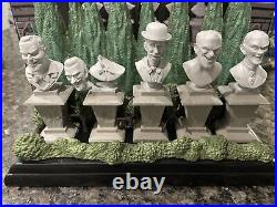 Disney Parks Exclusive Haunted Mansion Singing Busts Figure Light & Sound