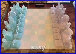 Disney Parks Exclusive New Haunted Mansion Light Up Chess Set sealed NIB Madame