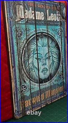 Disney Parks Haunted Mansion Attraction Madame Leota 14 x 20 Wooden Sign