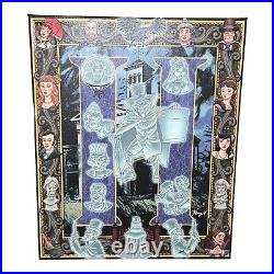 Disney Parks Haunted Mansion Character Letters H Canvas By Kenny Yamada 76/95