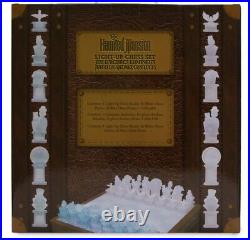 Disney Parks Haunted Mansion Chess GameSet 2022 Light Up New in Box Collectible