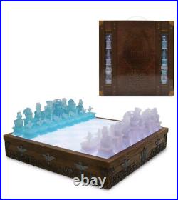 Disney Parks Haunted Mansion Chess Set With Light-Up Chessboard