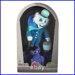 Disney Parks Haunted Mansion Hatbox Ghost Limited Glow In Dark Plush Gargoyle NW