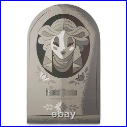 Disney Parks Haunted Mansion Hatbox Ghost Limited Glow In Dark Plush Gargoyle NW