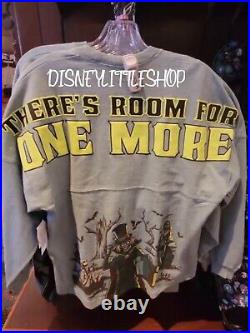 Disney Parks Haunted Mansion Hatbox Ghost Spirit Jersey Size Medium NEW