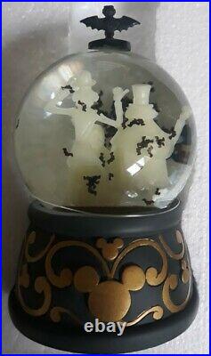 Disney Parks Haunted Mansion Hitchhiking Ghost Glow In The Dark Snow Globe Music