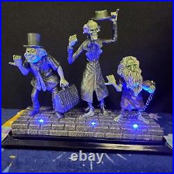 Disney Parks Haunted Mansion Hitchhiking Ghosts LED Light Up Figure Statue Gus