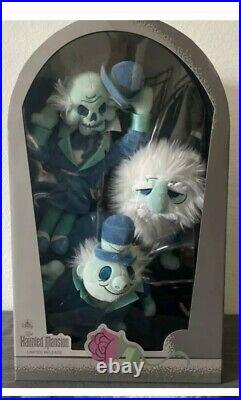 Disney Parks Haunted Mansion Hitchhiking Ghosts New Limited Release Plush Set