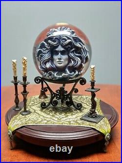 Disney Parks Haunted Mansion Madame Leota Figurine Crystal Ball Head Seance Room