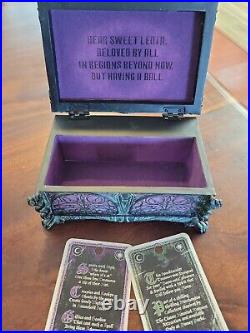 Disney Parks Haunted Mansion Madame Leota Music Musical Jewelry Box Retired