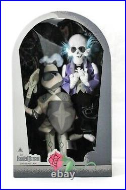 Disney Parks Haunted Mansion Master Gracey Limited Release Plush Set New