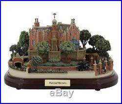 Disney Parks Haunted Mansion Miniature with 3 Scenes Figurine by Olszewski New