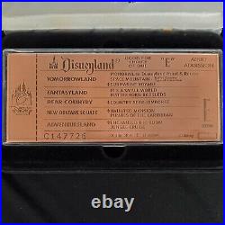 Disney Parks Haunted Mansion Replica Antique Bronze E Ticket Limited Edition