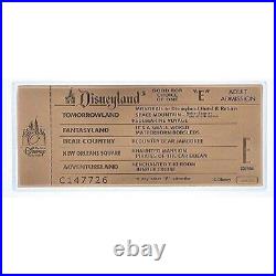 Disney Parks Haunted Mansion Replica Antique Copper E Ticket Limited Edition