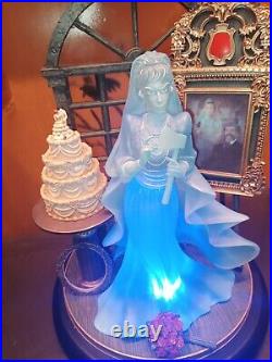 Disney Parks Haunted Mansion The Bride Constance Hatchaway Figurine Music &Light