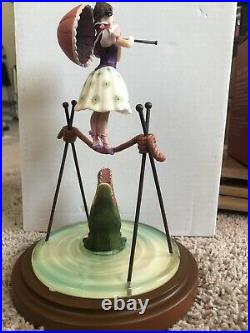 Disney Parks Haunted Mansion Tightrope Ballet Girl Stretch Figure Statue