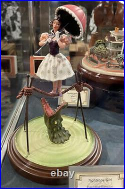 Disney Parks Haunted Mansion Tightrope Girl Stretch Room Figurine New In Box
