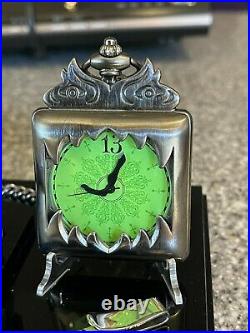 Disney Parks Haunted Mansion Vinylmation Pocketwatch VHTF