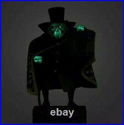 Disney Parks Jim Shore Haunted Mansion Hatbox Ghost Glow in Dark Figurine