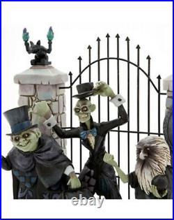Disney Parks Jim Shore Haunted Mansion Hitchhiking Ghosts Glow in Dark Figurine