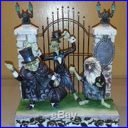 Disney Parks Jim Shore The Haunted Mansion Hitchhiking Ghosts Figurine New Box