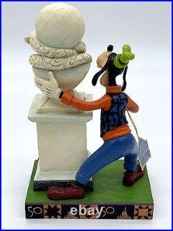 Disney Parks Jim Shore WDW 50th Anniversary Goofy Haunted Mansion Figurine 2022