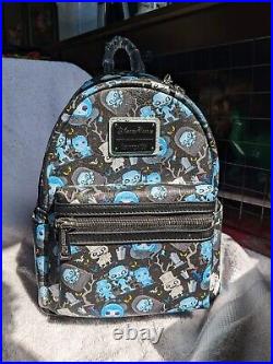 Disney Parks Loungefly Haunted Mansion AOP mini backpack