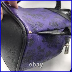 Disney Parks Loungefly X Purple Haunted Mansion Wallpaper Mini Backpack HTF