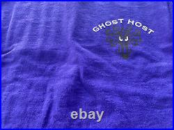 Disney Parks Spirit Jersey The Haunted Mansion Ghost Host Purple Size L