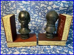 Disney Parks Store Haunted Mansion Authentic Bookends Limited Release NEW IN BOX