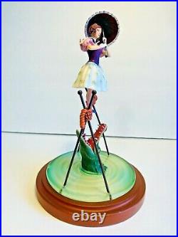 Disney Parks The Haunted Mansion Tightrope Girl Figure Ballerina and Alligator