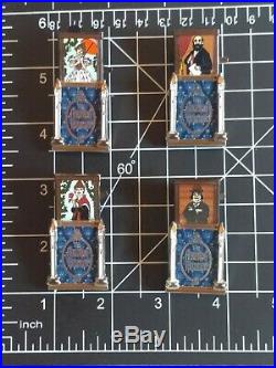 Disney Pin Haunted Mansion Stretching Room Portraits Painting Set LE 2000 2003