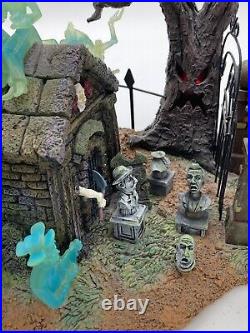 Disney Store Haunted Mansion Graveyard, Lights Up, Limited Edition, 2003, No Box