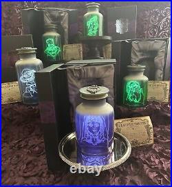 Disney The Haunted Mansion 50th Anniversary Host A Ghost Spirit Jars Set of 5