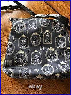 Disney The Haunted Mansion Portraits Nylon Crossbody Bag by Dooney & Bourke