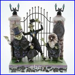 Disney Traditions Jim Shore Figure Haunted Mansion Hitchhiking Ghosts New Box
