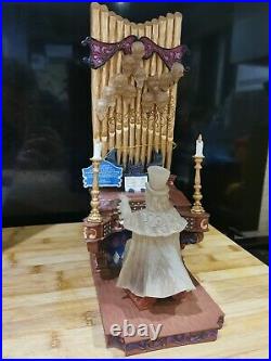 Disney Traditions Signed Jim Shore Haunted Mansion Organ Player Parks Glow