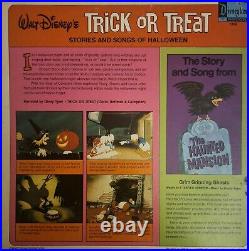 Disney Trick or Treat/The Haunted Mansion Record (1974) Great Collector's Item