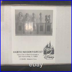 Disney World Disneyland Haunted Mansion Figure Set Headstone Bust Disneyana Set